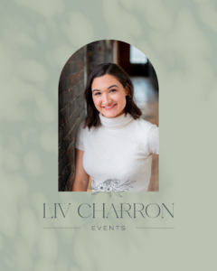 Logo for a New England wedding planner, Liv Charron Events