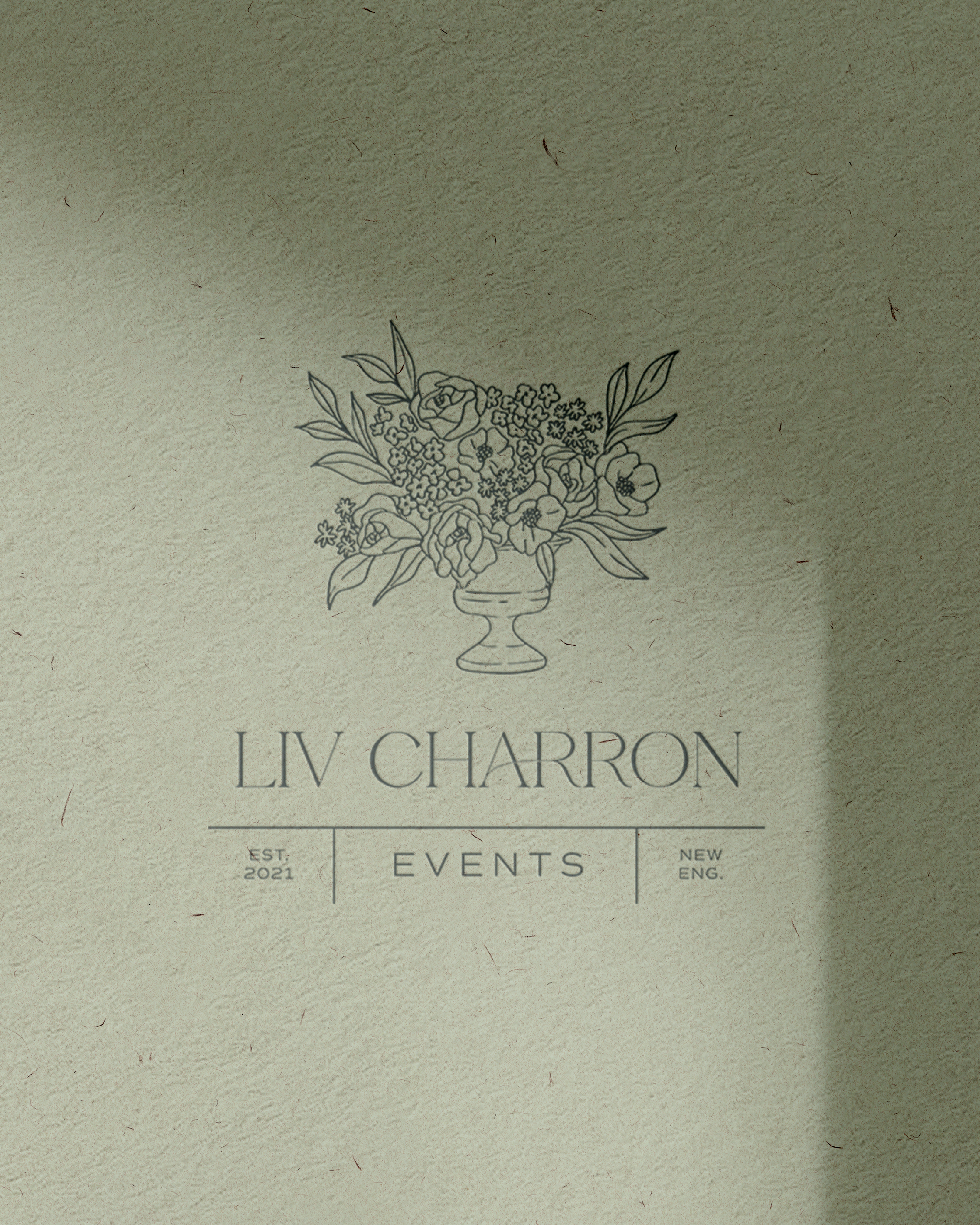 Timeless logo design for a wedding planner in New England