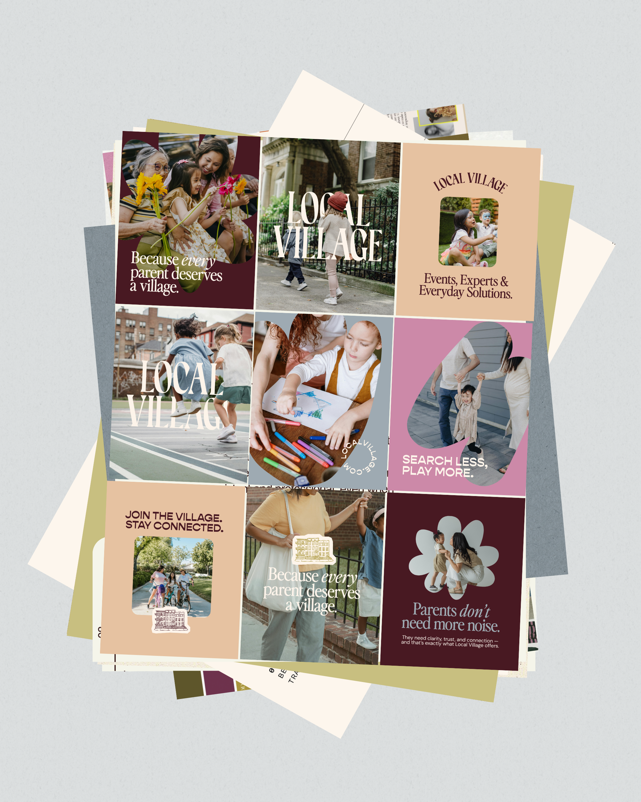 social media custom template design for small business graphic design package