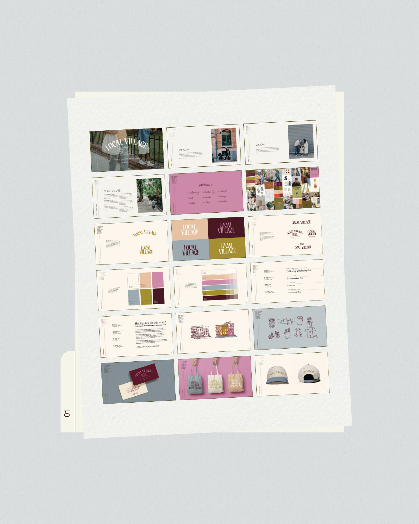 brand design and strategy guidelines handbook for a small business 