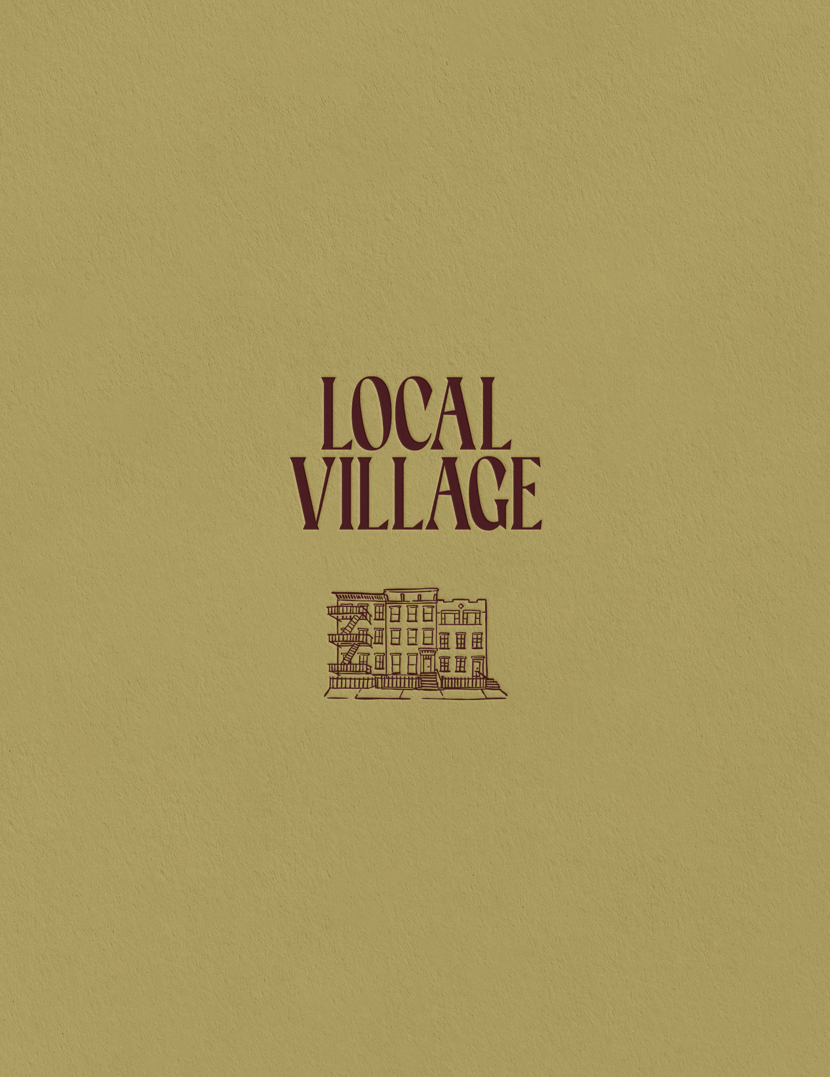 Logo design for Local Village