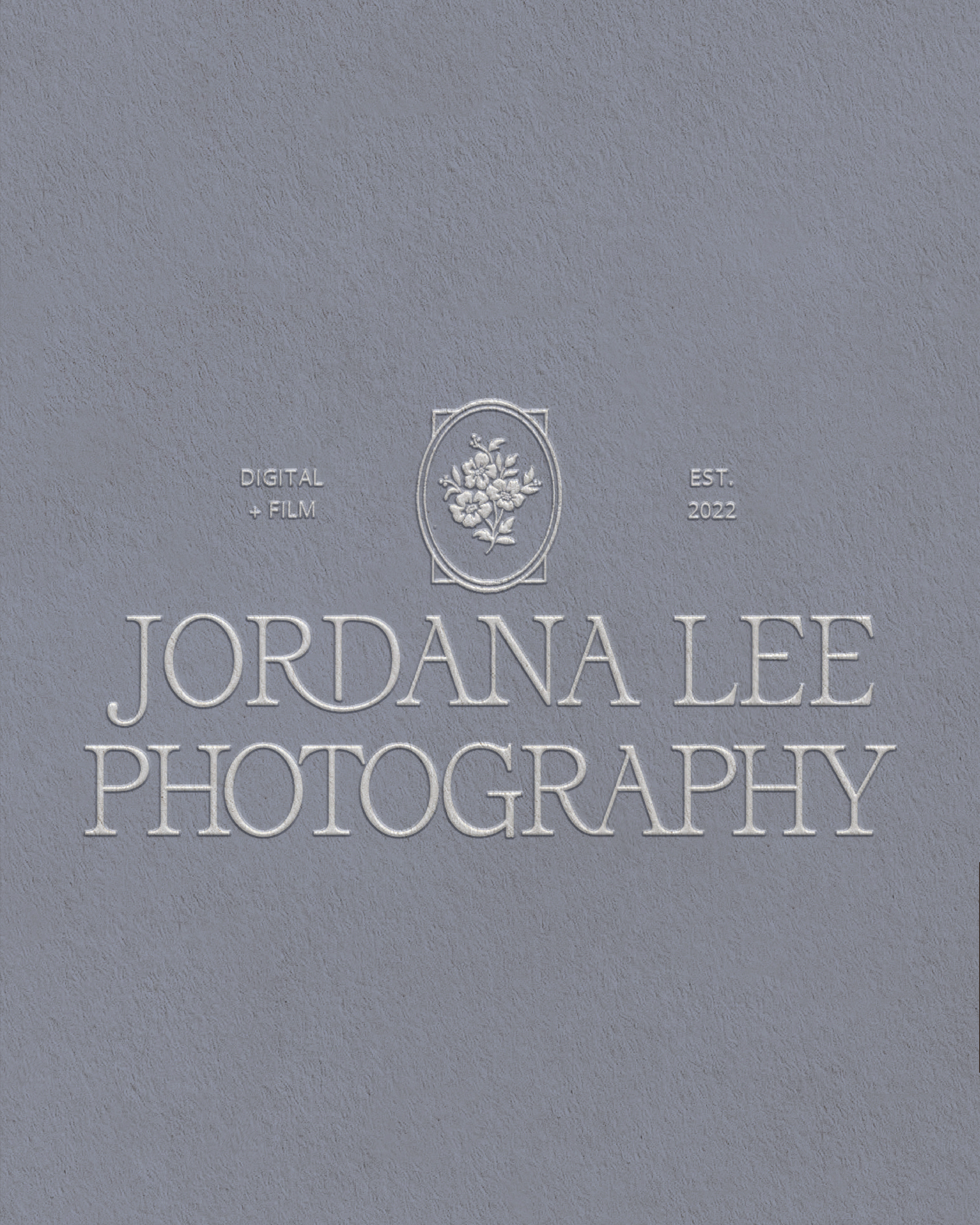 vintage soft wedding photographer logo design